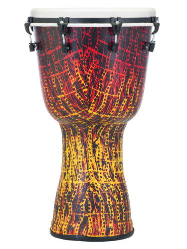 Pearl PBJV 14 inch Top Tuned Djembe - #697 Tribal Fire