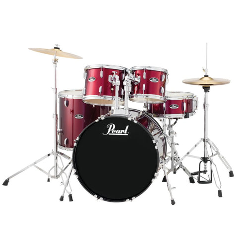 Pearl Roadshow Drum Set Complete 2024 Spec - #91 Red Wine