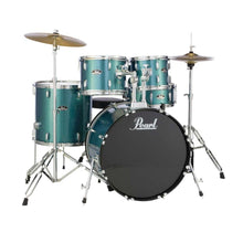 Load image into Gallery viewer, Pearl Roadshow Drum Set Complete 2024 Spec - #703 Aqua Blue Glitter