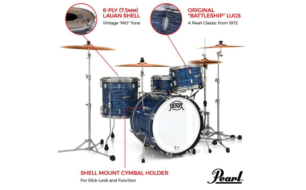 Pearl President Series Deluxe Drum Set 75th Anniversary Limited Editio ...